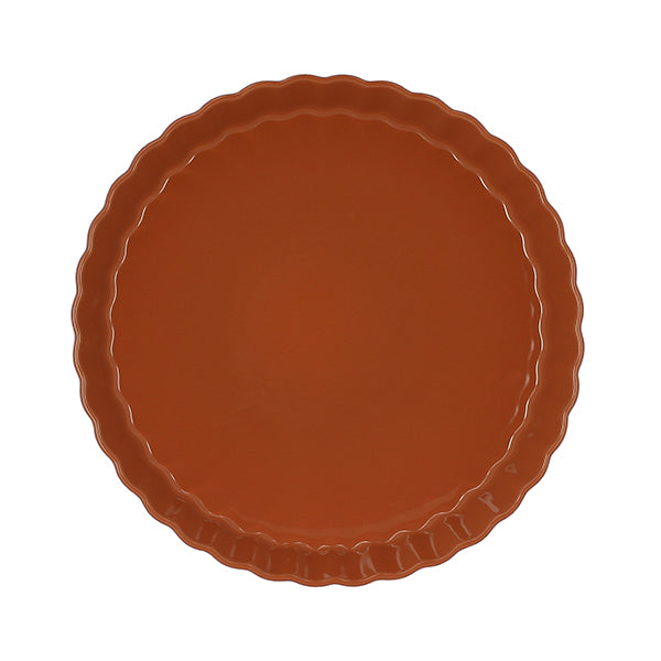 Moule à tarte Octave en grès terracotta 29 cm Menastyl - Mathon - 1