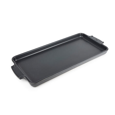 Plaque apéritifs et mignardises céramique ardoise Appolia 40 cm Peugeot - Mathon - 1