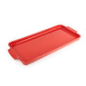 Plaque apéritifs et mignardises céramique Appolia 40 cm rouge Peugeot - Mathon - 1