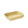 Plat à four rectangulaire en verre borosilicate avec couvercle Crème 1,6 L Pebbly - Mathon - 4