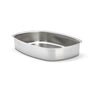 Plat à four en inox rectangulaire 38 x 26 cm  De Buyer - Mathon - 1