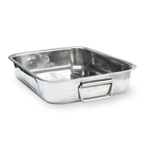 Plat à four rectangulaire inox 30 cm Baumalu - Mathon - 2