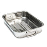 Plat à four rectangulaire inox 35 cm Baumalu - Mathon - 1