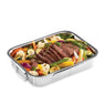 Plat à four rectangulaire inox 35 cm Baumalu - Mathon - 3