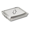 Plat à four en inox avec couvercle 35 x 27 cm Inoxriv - Mathon - 2