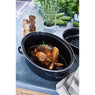 Cocotte roaster 38 cm acier émaillé Baumalu - Mathon - 2