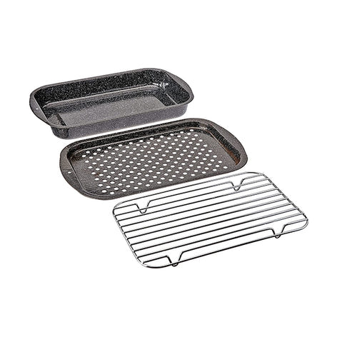 Set roaster 3 pièces Graniteware - Mathon - 1