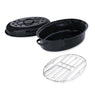 Lot Roaster 3 6 personnes avec grille Graniteware - Mathon - 1