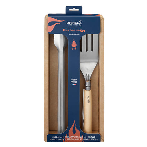 Set de 3 ustensiles pour barbecue  Opinel - Mathon - 2