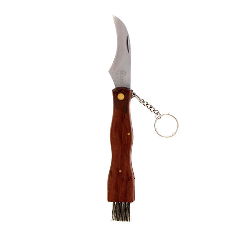 Couteau à Champignons 7 cm avec brosse Evasion Pradel Excellence - Mathon - 1