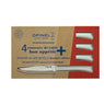 Coffret 4 couteaux de table lame micro-dentée 11 cm Bon Appétit Plus nuage Opinel - Mathon - 1