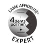 Couteau à pain lame 19 cm Affidentée avec protection Nogent - Mathon - 3