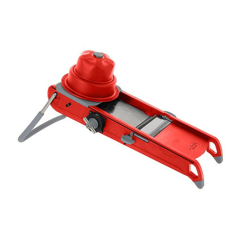 Mandoline swing Plus rouge De Buyer - Mathon - 1