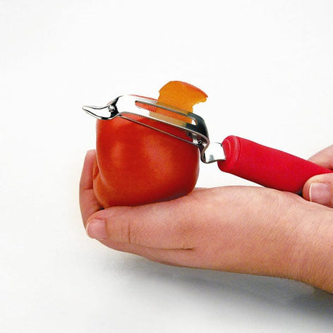 Lot couteau à tomates et éplucheur à tomates Lacor - Mathon - 2