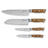 Set de 4 couteaux bois d