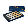 Coffret de 4 couteaux de table à lame lisse Facette olivier  Opinel - Mathon - 3