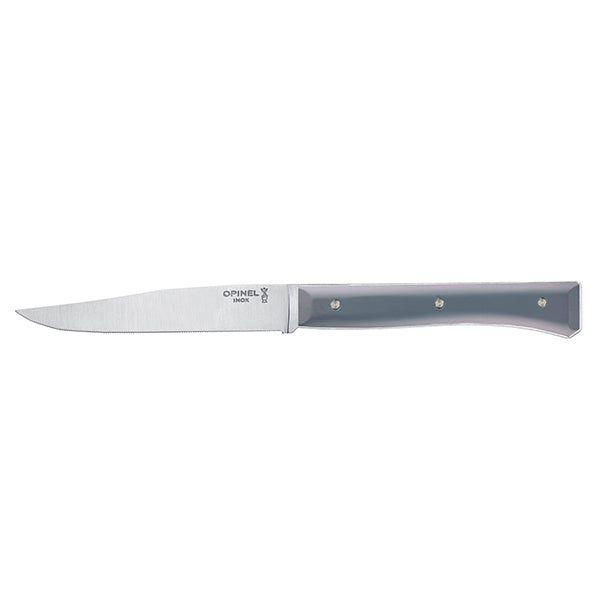 Coffret de 4 couteaux de table à lame micro dentée Facette ardoise   Opinel - Mathon - 1