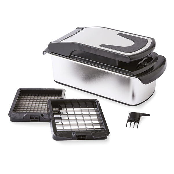 Coupe-légumes inox 2 grilles de coupe Mathon - Mathon - 5