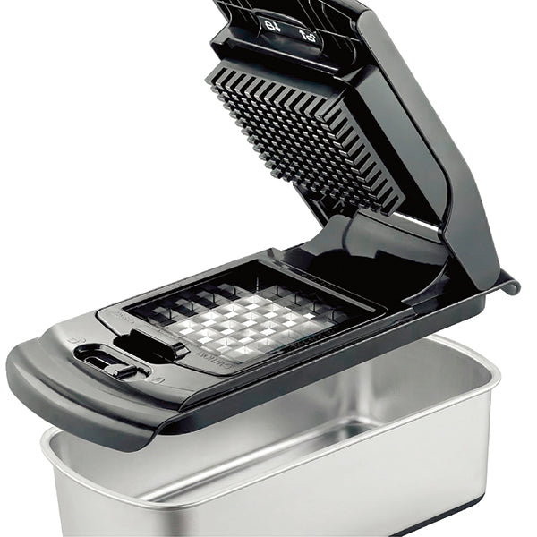 Coupe-légumes inox 2 grilles de coupe Mathon - Mathon - 6