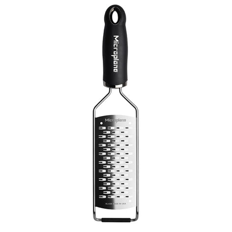 Râpe à fromage double tranchant Gourmet noir Microplane - Mathon - 1