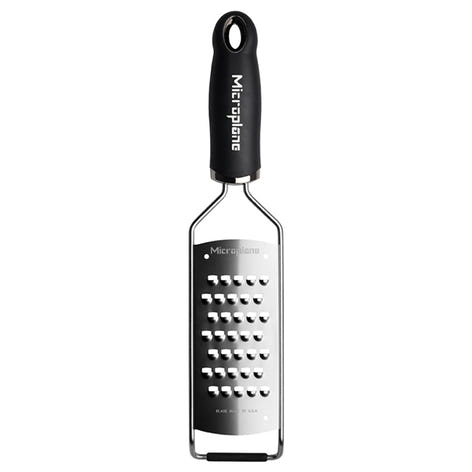 Râpe à fromage Extra grossier Gourmet noire Microplane - Mathon - 1