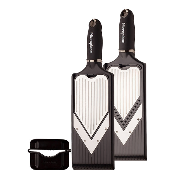 Mandoline en V réglable avec lame à julienne Microplane - Mathon - 2