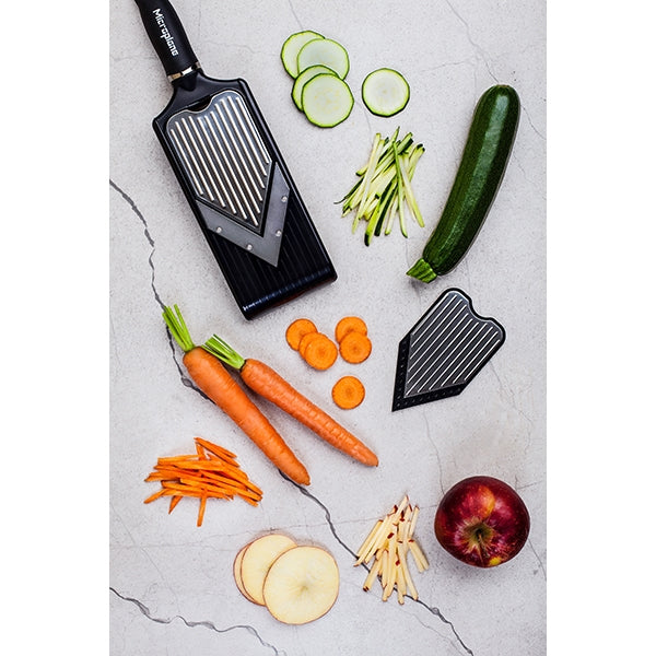 Mandoline en V réglable avec lame à julienne Microplane - Mathon - 3