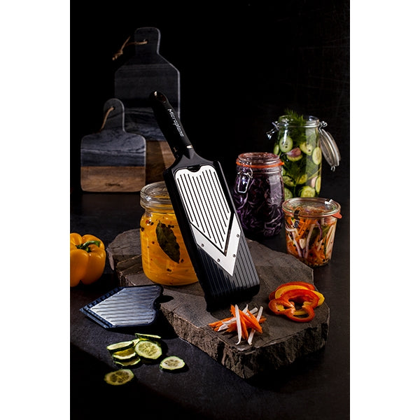 Mandoline en V réglable avec lame à julienne Microplane - Mathon - 4