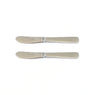 Lot de deux tartineurs monobloc en inox Roger Orfèvre - Mathon