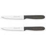 Lot de 2 couteaux à tomate Classic 11 cm taupe Nogent - Mathon