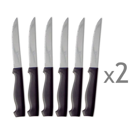 Lot 12 couteaux à steak Pradel - Mathon