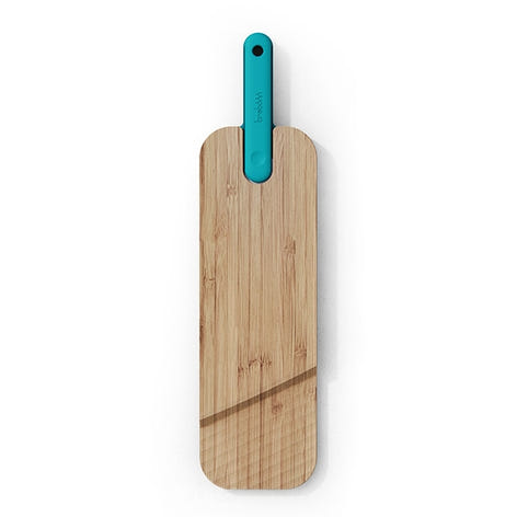 Planche à découper avec couteau à charcuterie intégré Trebonn - Mathon - 1