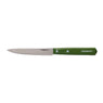 Couteau à tomate lame crantée 11 cm bois de charme kaki Iconic Nogent - Mathon