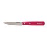 Couteau d’office lame lisse 9 cm bois de charme framboise Iconic Nogent - Mathon