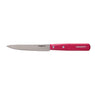 Couteau tomate lame crantée 11 cm bois de charme framboise Iconic Nogent - Mathon