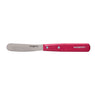 Couteau tartineur 8 cm bois de charme framboise Iconic Nogent - Mathon