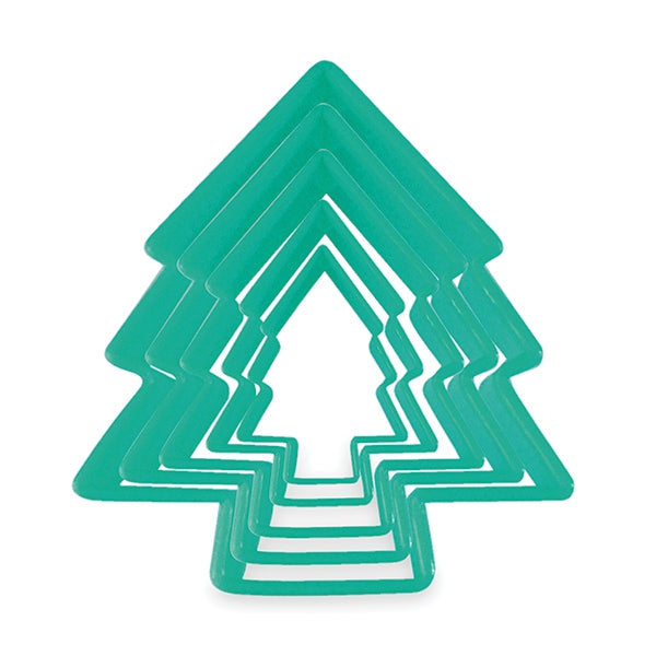 5 découpoirs  Sapin Scrapcooking - Mathon - 2