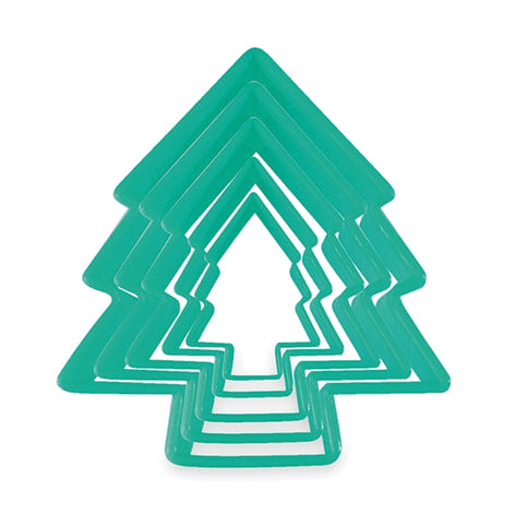 5 découpoirs  Sapin Scrapcooking - Mathon - 2