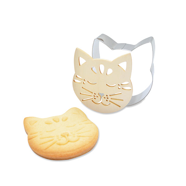 Emporte-pièce et embosseur Chat Scrapcooking - Mathon - 2