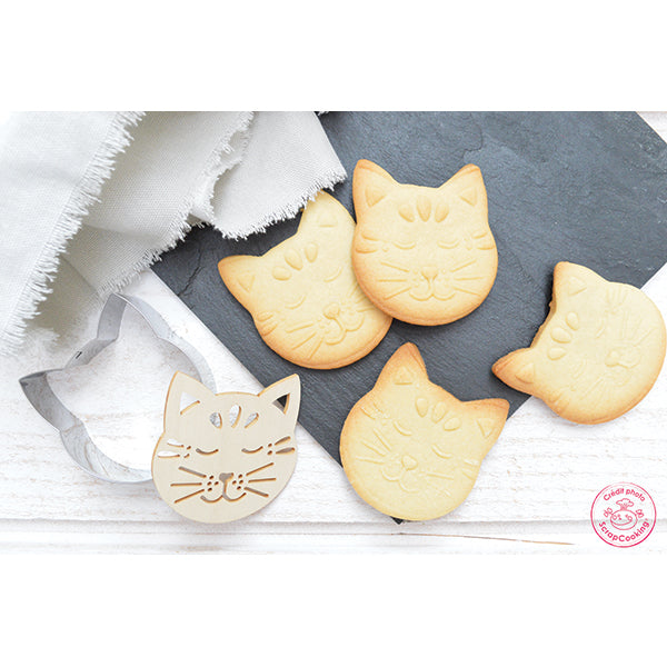 Emporte-pièce et embosseur Chat Scrapcooking - Mathon - 3