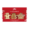 3 emporte-pièces et embosseurs Noël Scrapcooking - Mathon