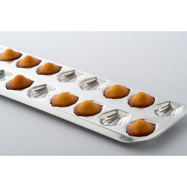 Plaque 20 madeleinettes en fer blanc Gobel - Mathon - 4