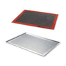 Lot plaque à pâtisserie perforée et tapis de cuisson perforé Mathon - Mathon - 1