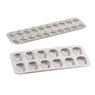 Lot plaque 12 madeleines et plaque 20 madeleinettes en fer blanc Gobel - Mathon - 1