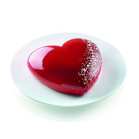 Moule en silicone Batticuore cœur Silikomart - Mathon - 1