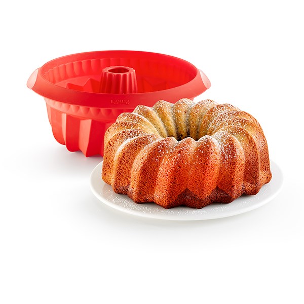 Moule à gâteau silicone kouglof 22 cm 2400 ml Lékué - Mathon - 1