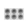 Moule en silicone pour 6 portions Mini Wave Silikomart - Mathon - 3