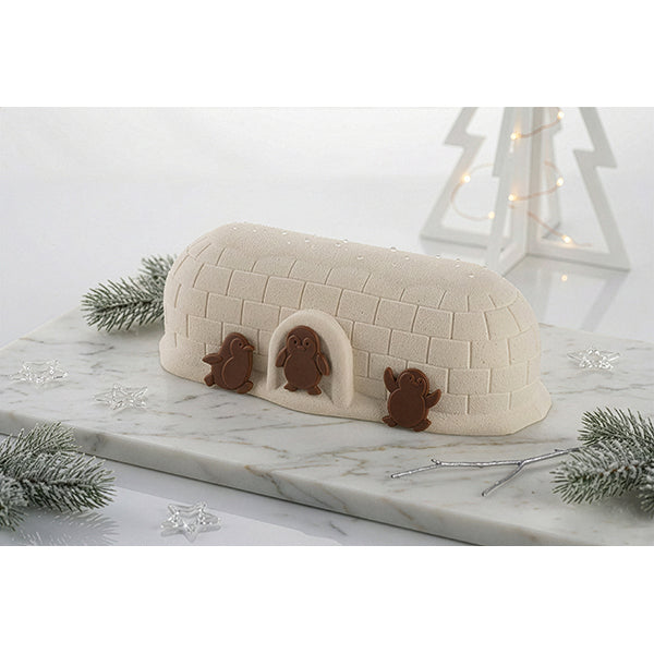 Moule à bûche Igloo en silicone 1,175 L Silikomart - Mathon - 11