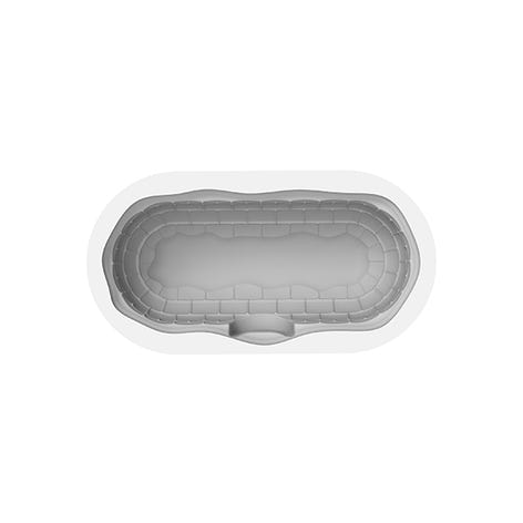 Moule à bûche Igloo en silicone 1,175 L Silikomart - Mathon - 2