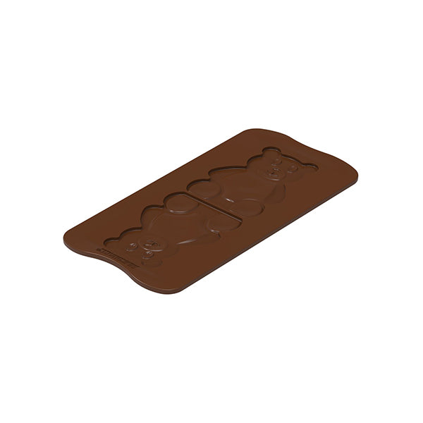 Moule à bûche Peluche en silicone avec moule déco Easy Choc 1,12 L Silikomart - Mathon - 5